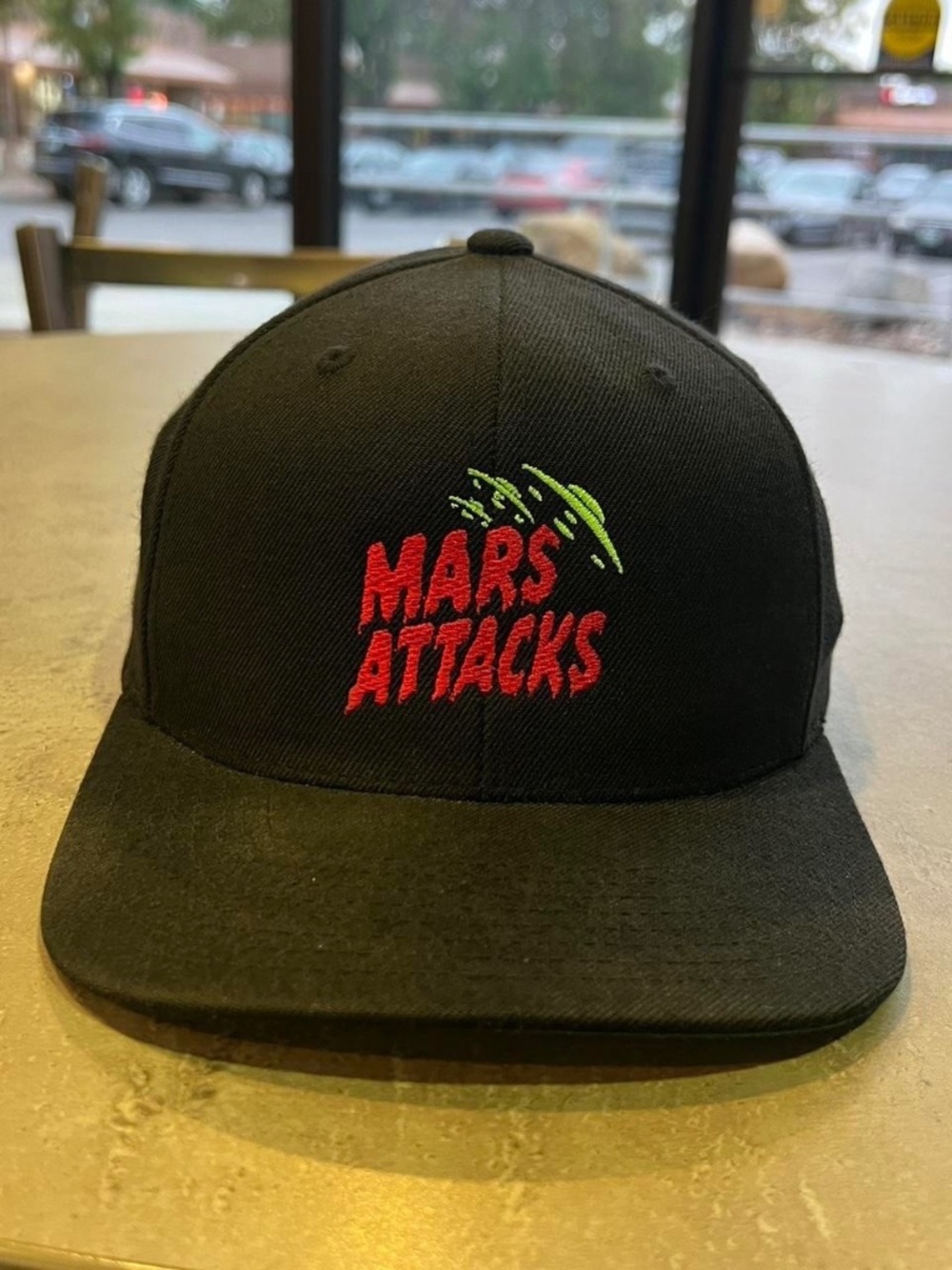 Mars Attacks Black Snapback